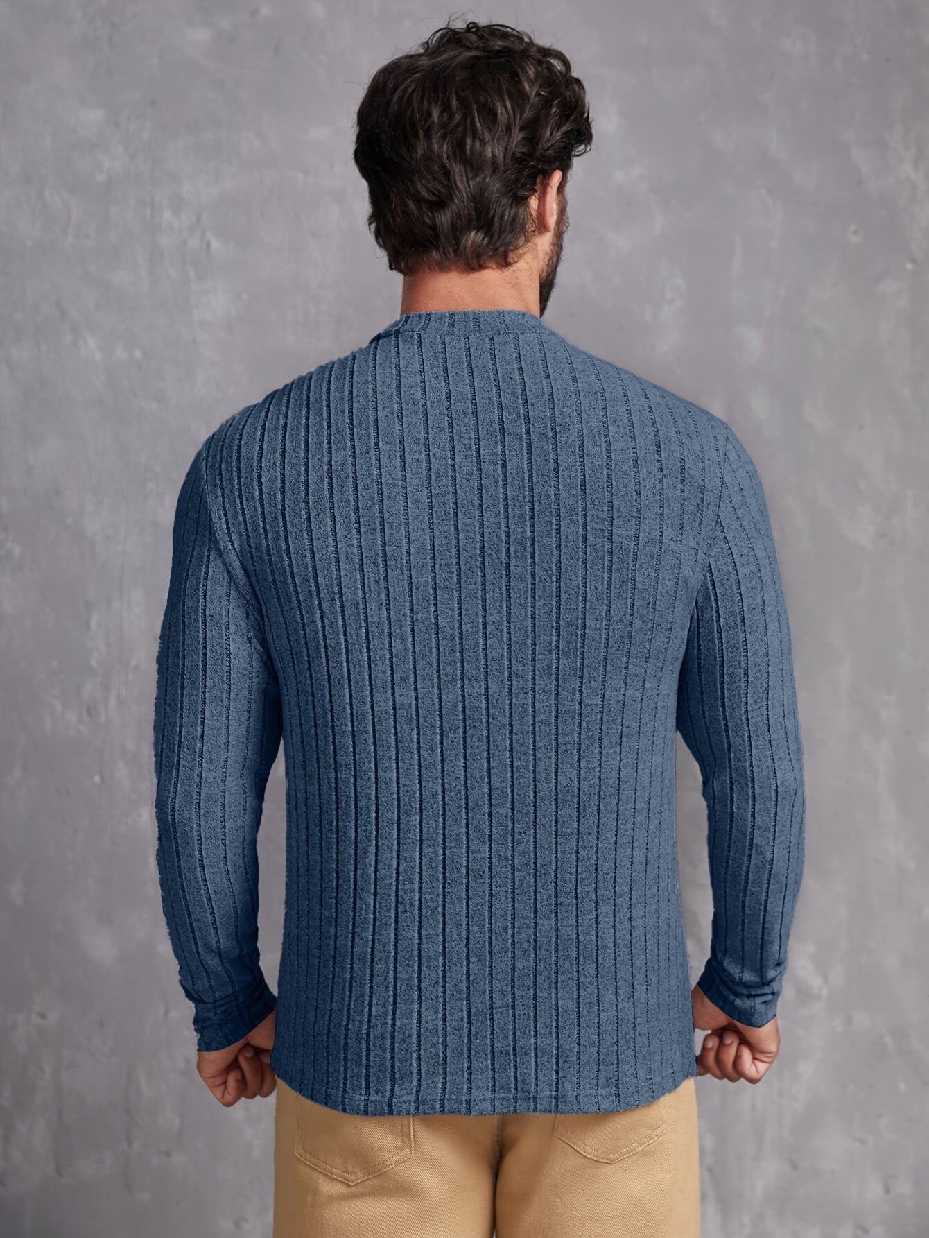Comfy Fitted Crew Neck Sweater