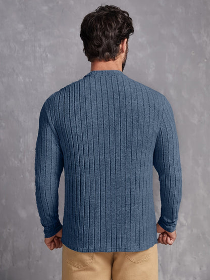 Comfy Fitted Crew Neck Sweater
