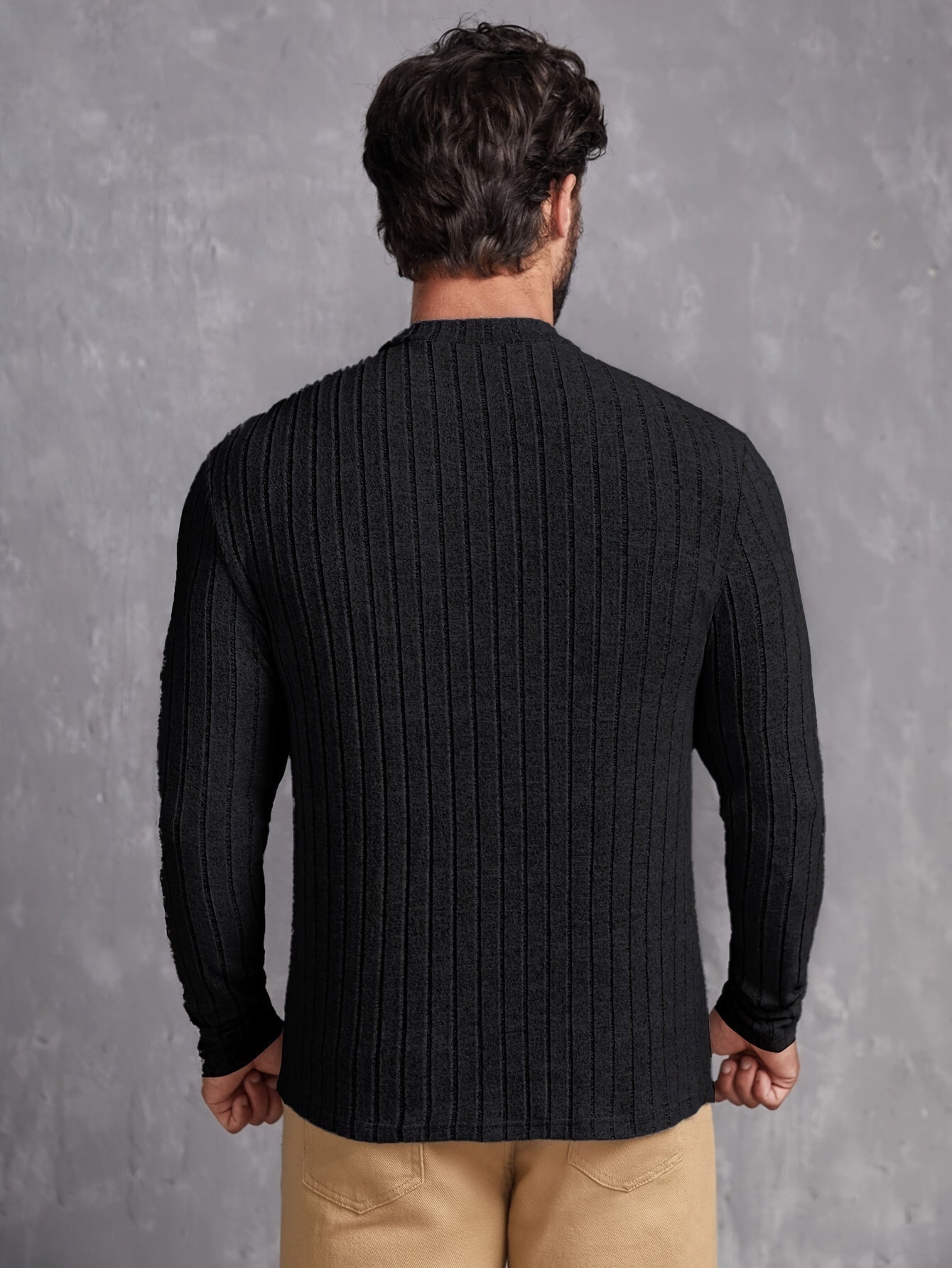 Comfy Fitted Crew Neck Sweater