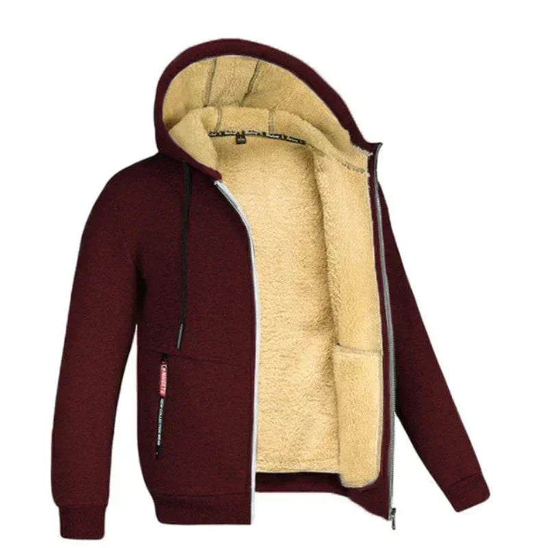 Fleece Lined Woolen Gilet