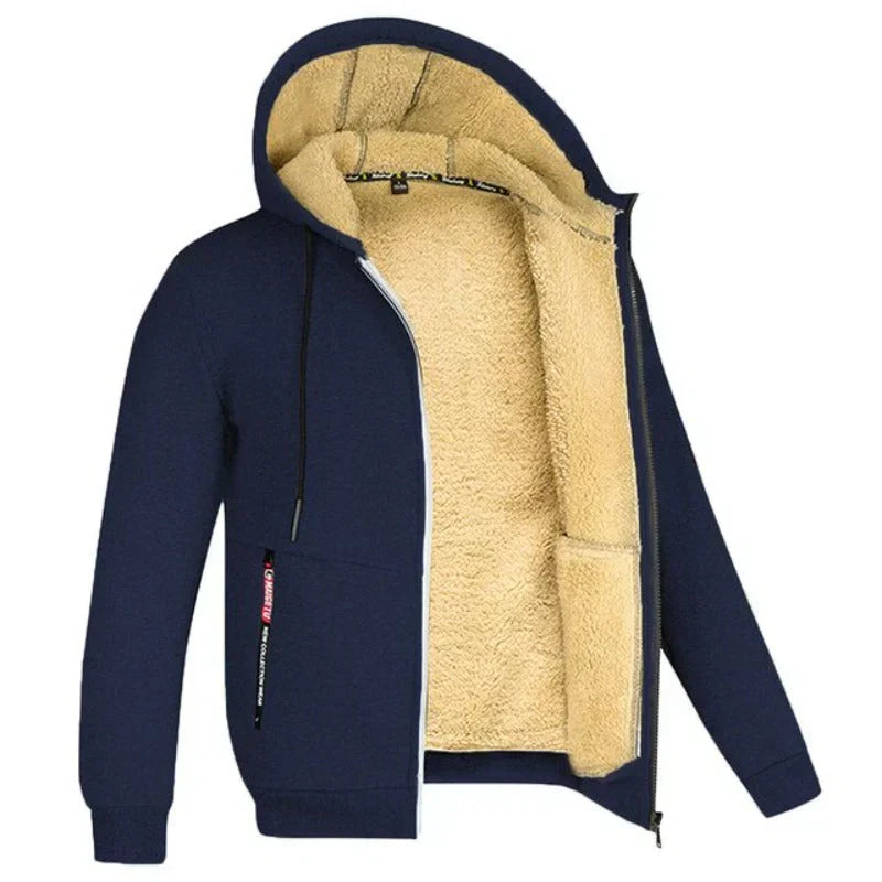 Fleece Lined Woolen Gilet