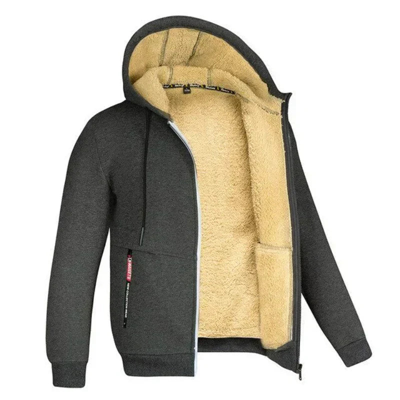 Fleece Lined Woolen Gilet