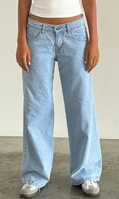 Comfortable Low Rise Stretch Jeans