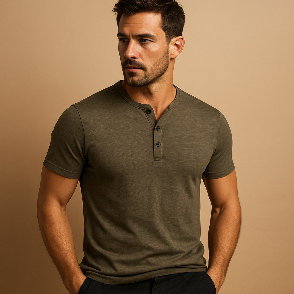 Soft Crew Neck Casual Fit T Shirt - OutfitLondon