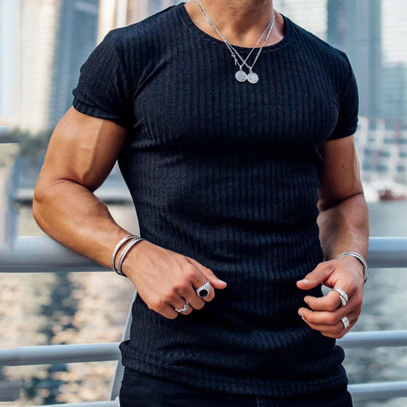 Slim Fit Crew Neck Comfortable Tee Shirt
