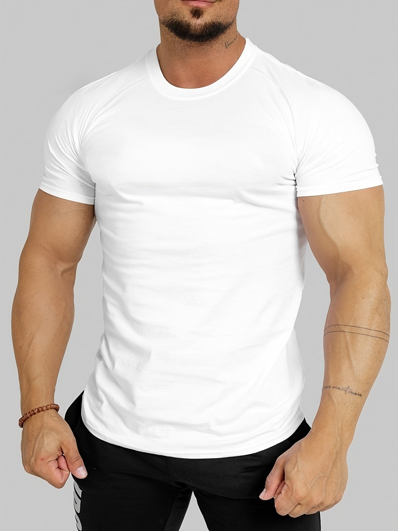 Comfortable Fit Slim Polyester T-Shirt