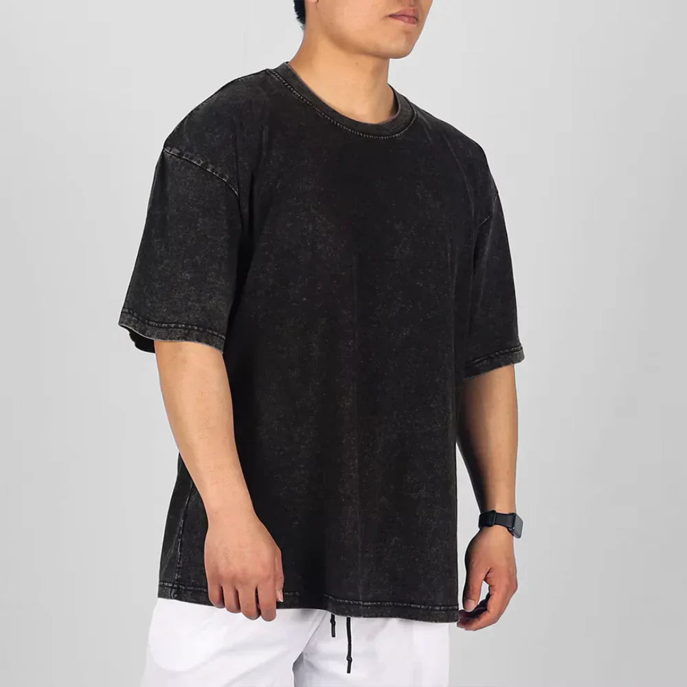 Relaxed Fit Casual Tee Shirt - OutfitLondon