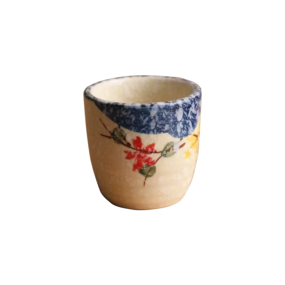 Handcrafted Ceramic Hanami Glazed Tumbler