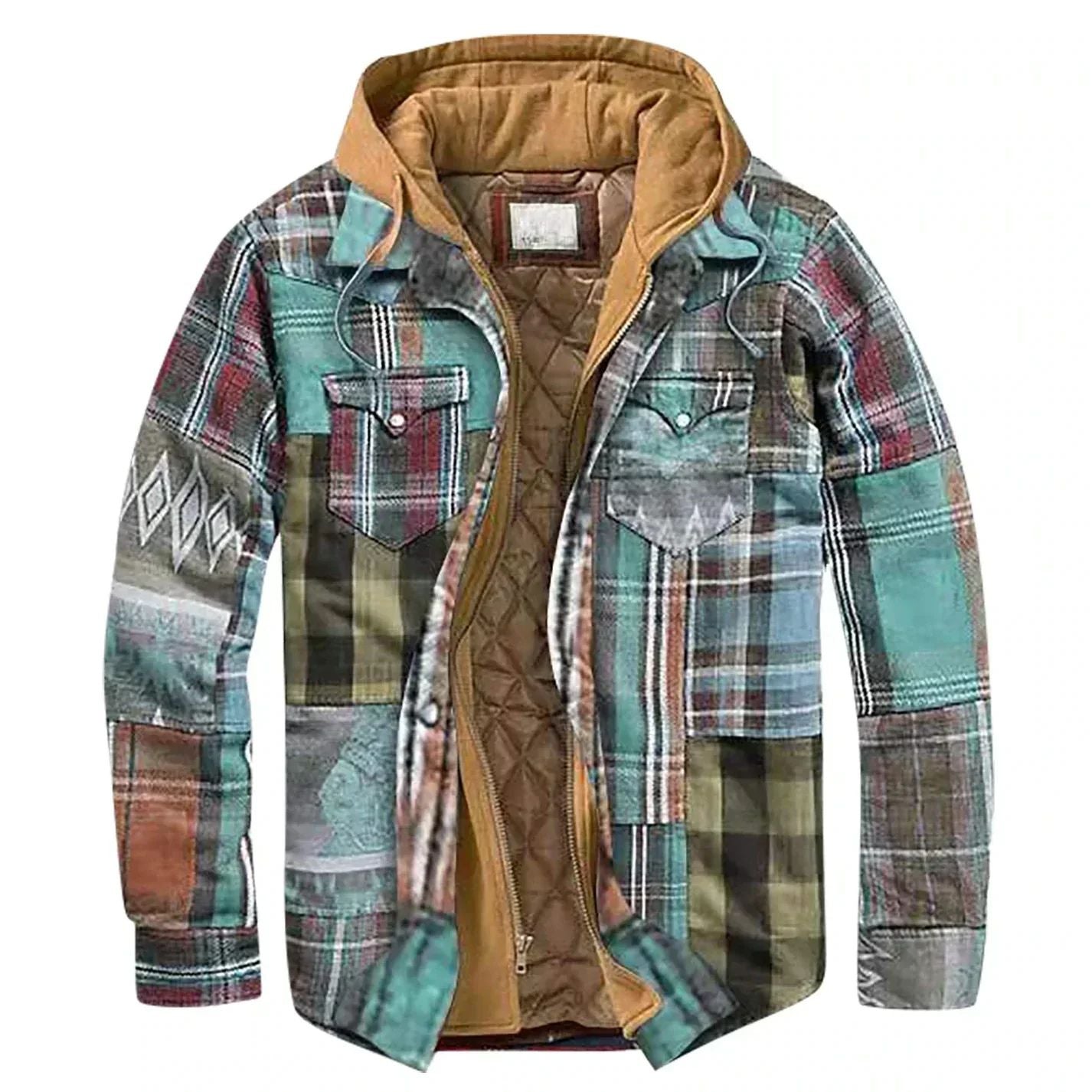 Thermal Hooded Jacket for Men - Cozy Insulated Coat