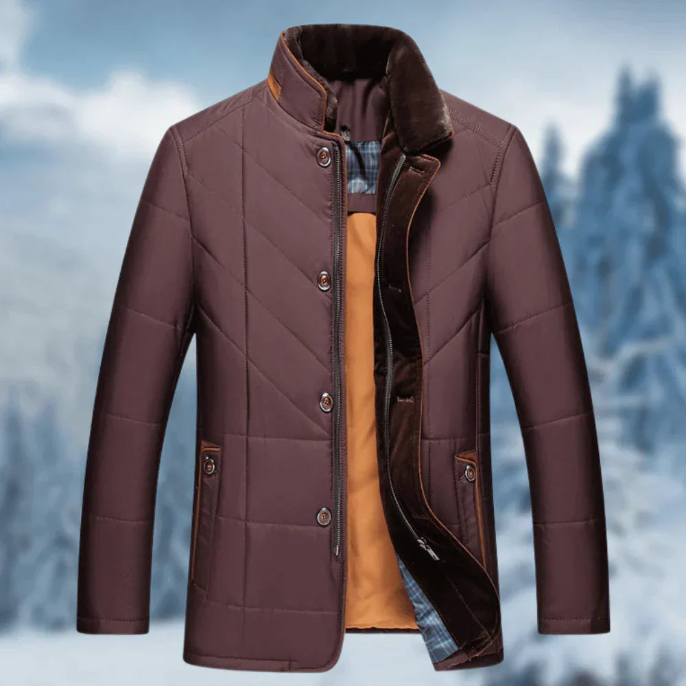 Warm Short Coat for Men Winter Jacket