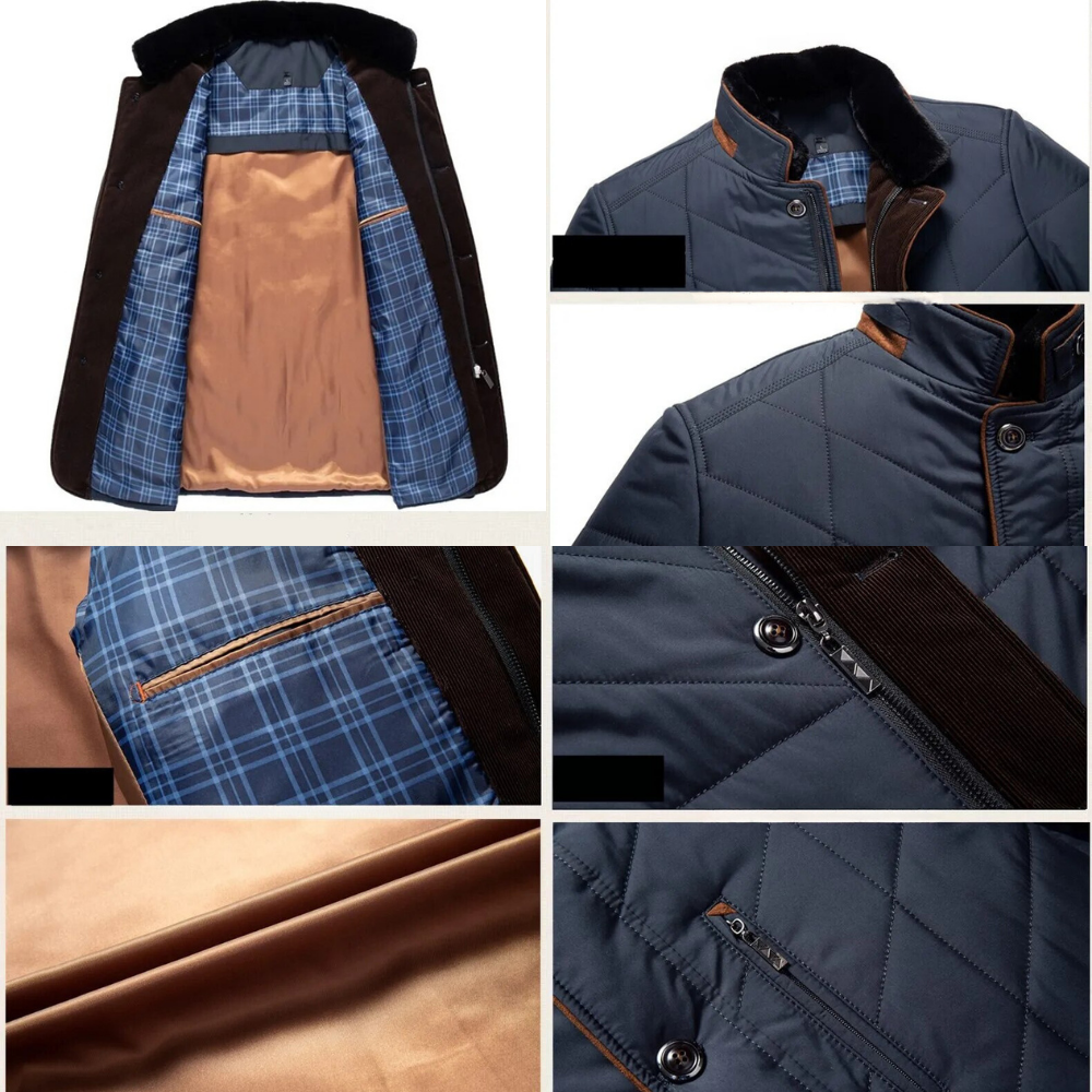 Warm Short Coat for Men Winter Jacket