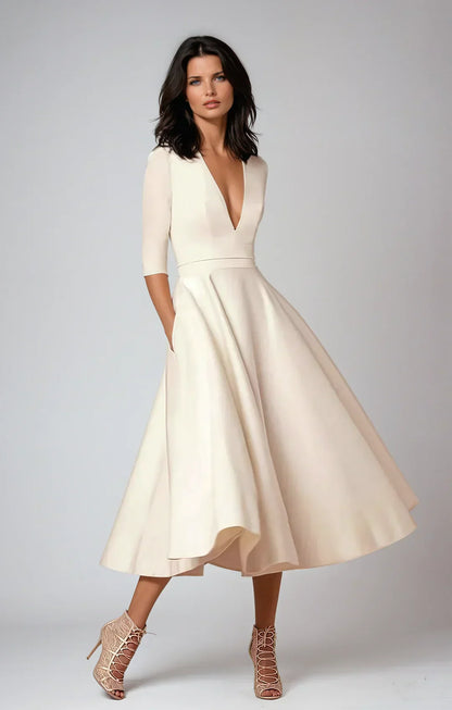 Talia | Ladies Elegant Party Dress - OutfitLondon