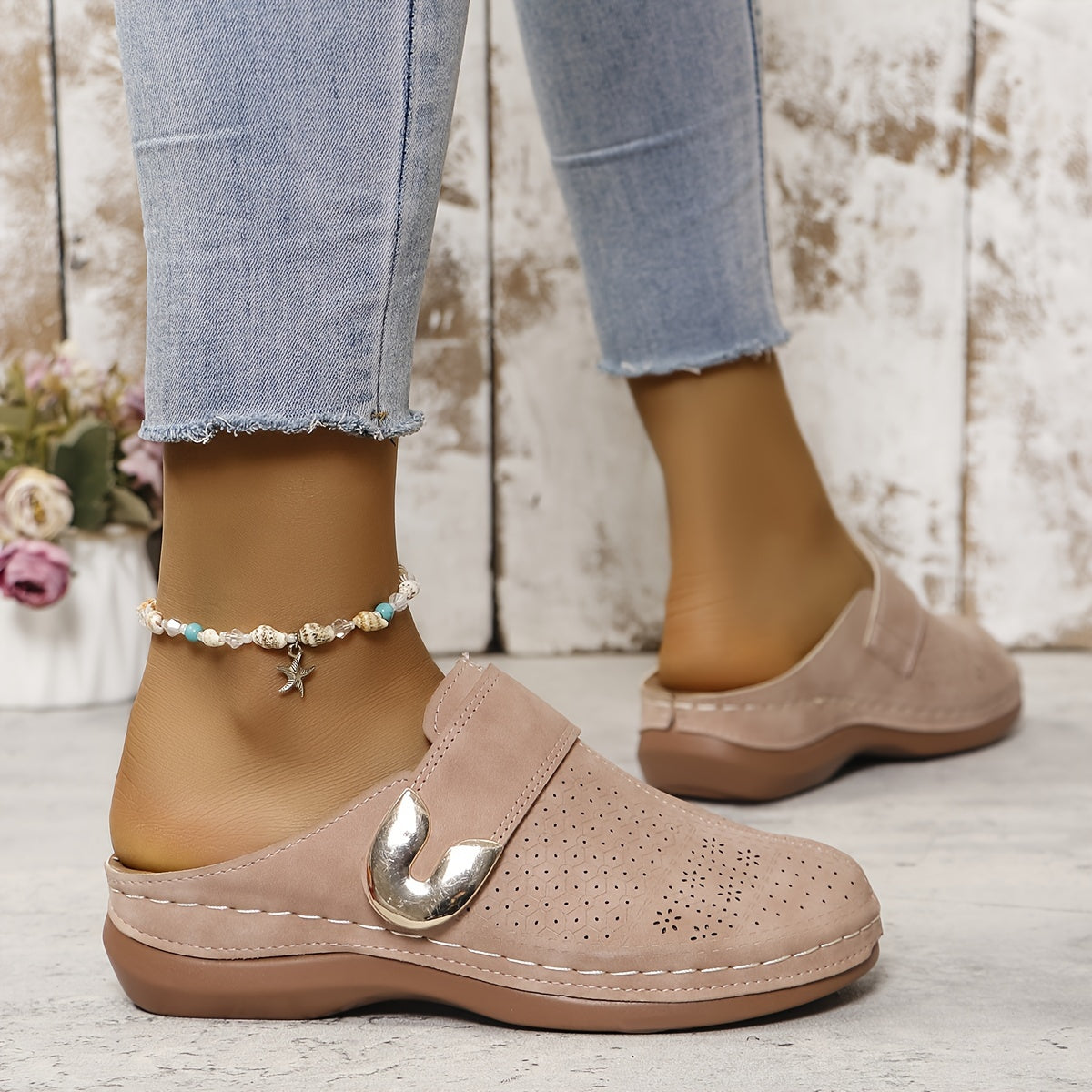 Cozy Orthopedic House Slippers with Grip Soles