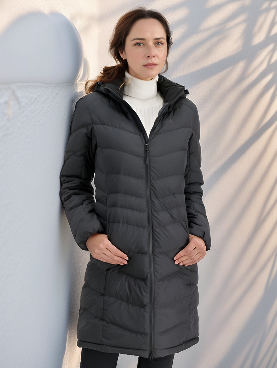 Insulated Quilted Parka Jacket - OutfitLondon