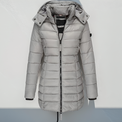 Insulated Quilted Parka Jacket