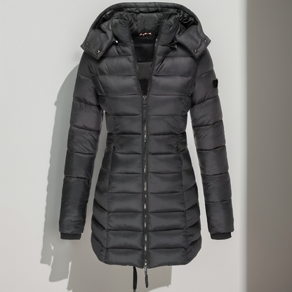 Thick Padded Parka Coat - Insulated and Waterproof - OutfitLondon