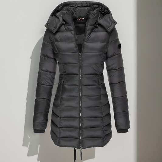 Thick Padded Parka Coat - Insulated and Waterproof - OutfitLondon
