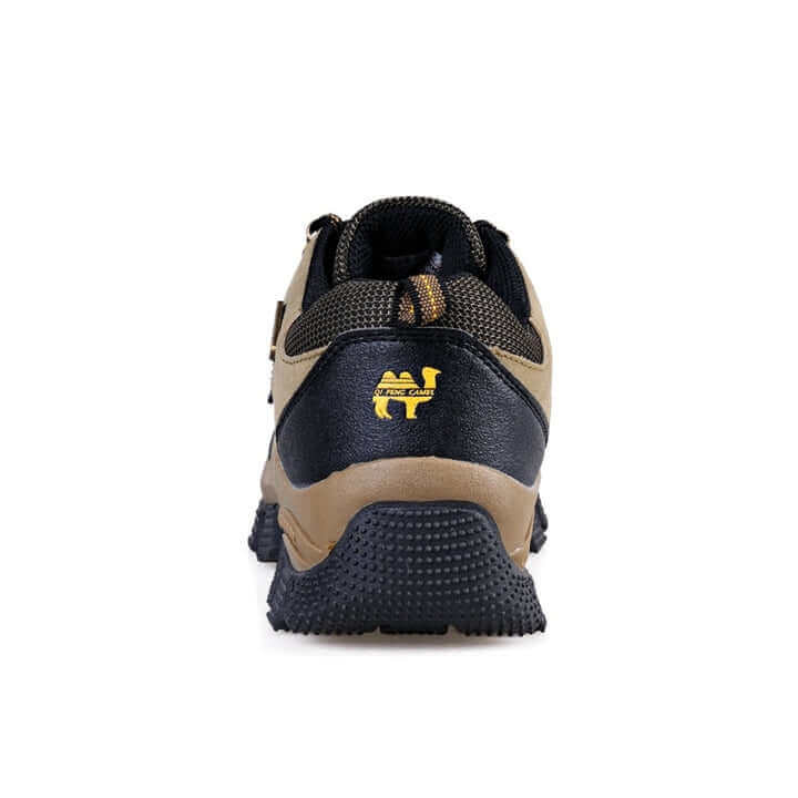 Waterproof Green Hiking Boots Leather Trekking Shoes