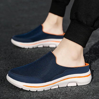 Soft Orthopedic Slide Slipper Blue