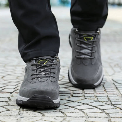 Breathable Waterproof Hiking Trail Shoes Gray