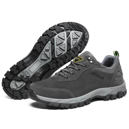 Breathable Waterproof Hiking Trail Shoes Gray