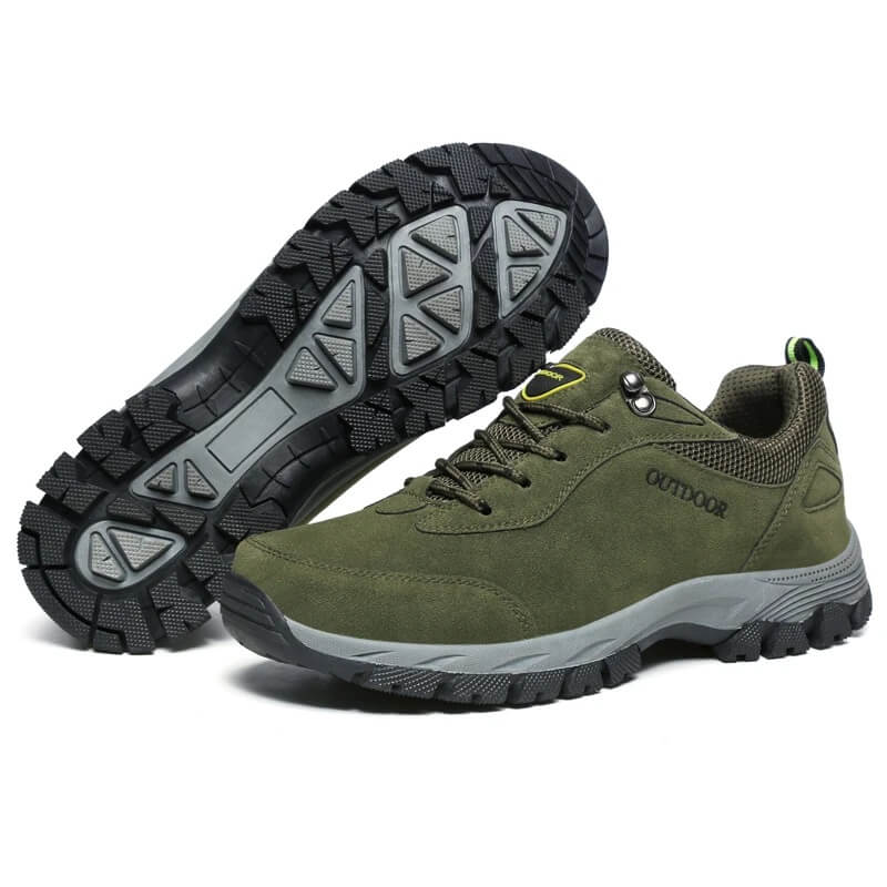 Breathable Waterproof Hiking Trail Shoes Green