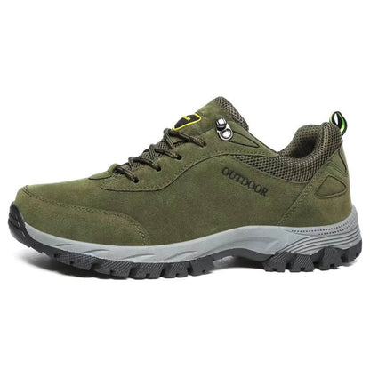 Breathable Waterproof Hiking Trail Shoes Green