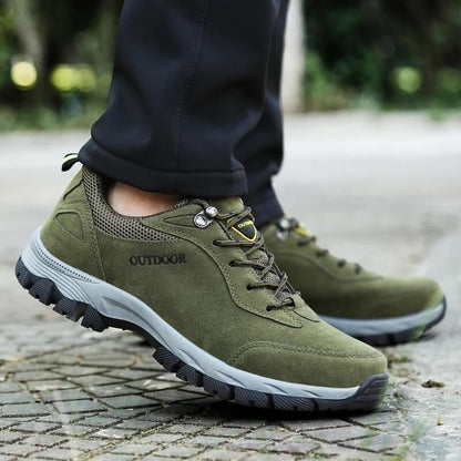 Breathable Waterproof Hiking Trail Shoes Green