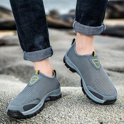 Comfortable Slip-on Walking Shoes for Men Black