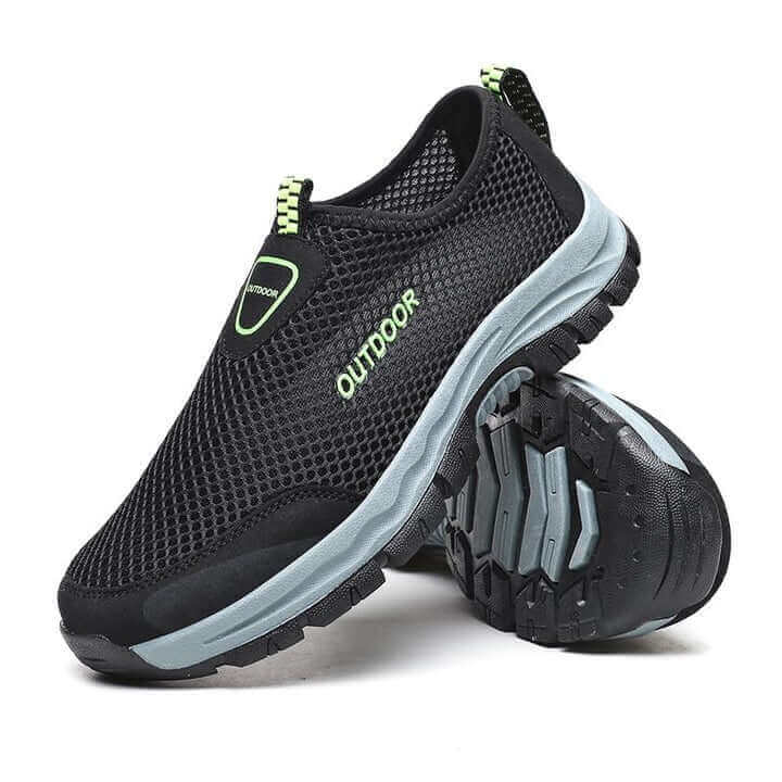 Comfortable Slip-on Walking Shoes for Men Black