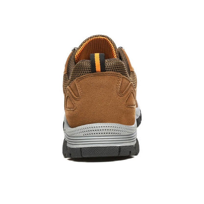 Waterproof Hiking Trekking Shoes Brown Leather