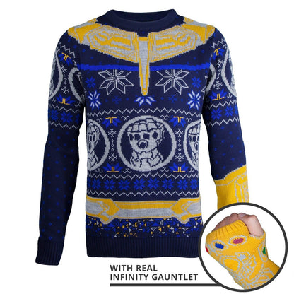 Marvel Infinity Gauntlet Men's Xmas Sweater