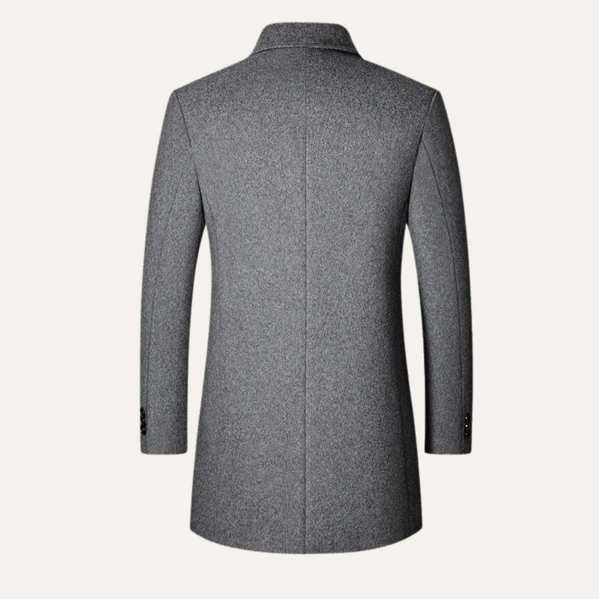 Classic Men's Thermal Wool Overcoat