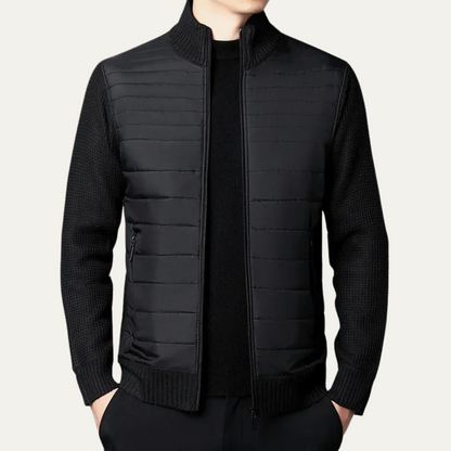 Waterproof Insulated Puffer Knit Coat