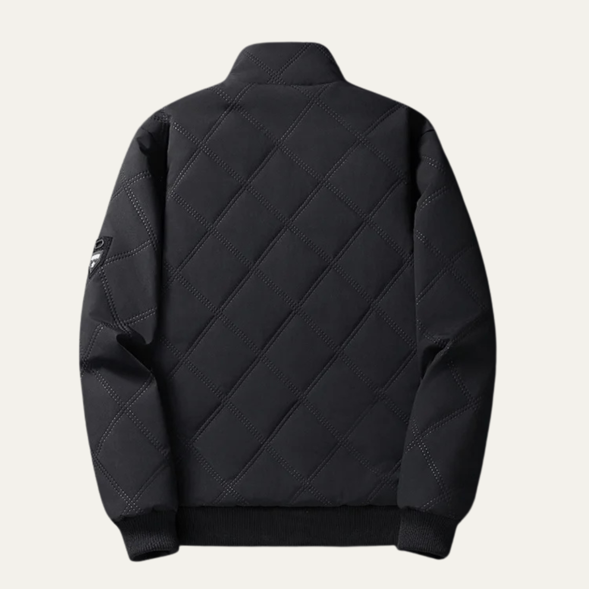 Men's Padded Classic Biker Jacket