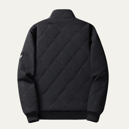 Men's Padded Classic Biker Jacket
