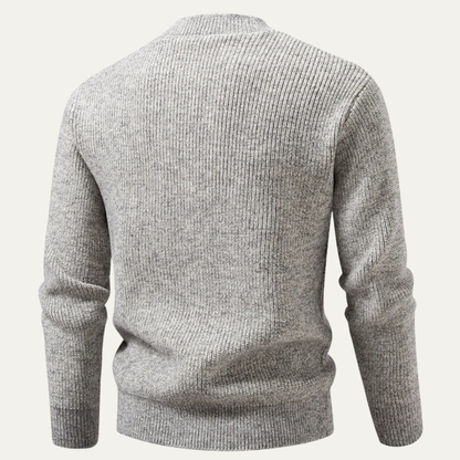 Classic Fit Crew Neck Mens Sweater