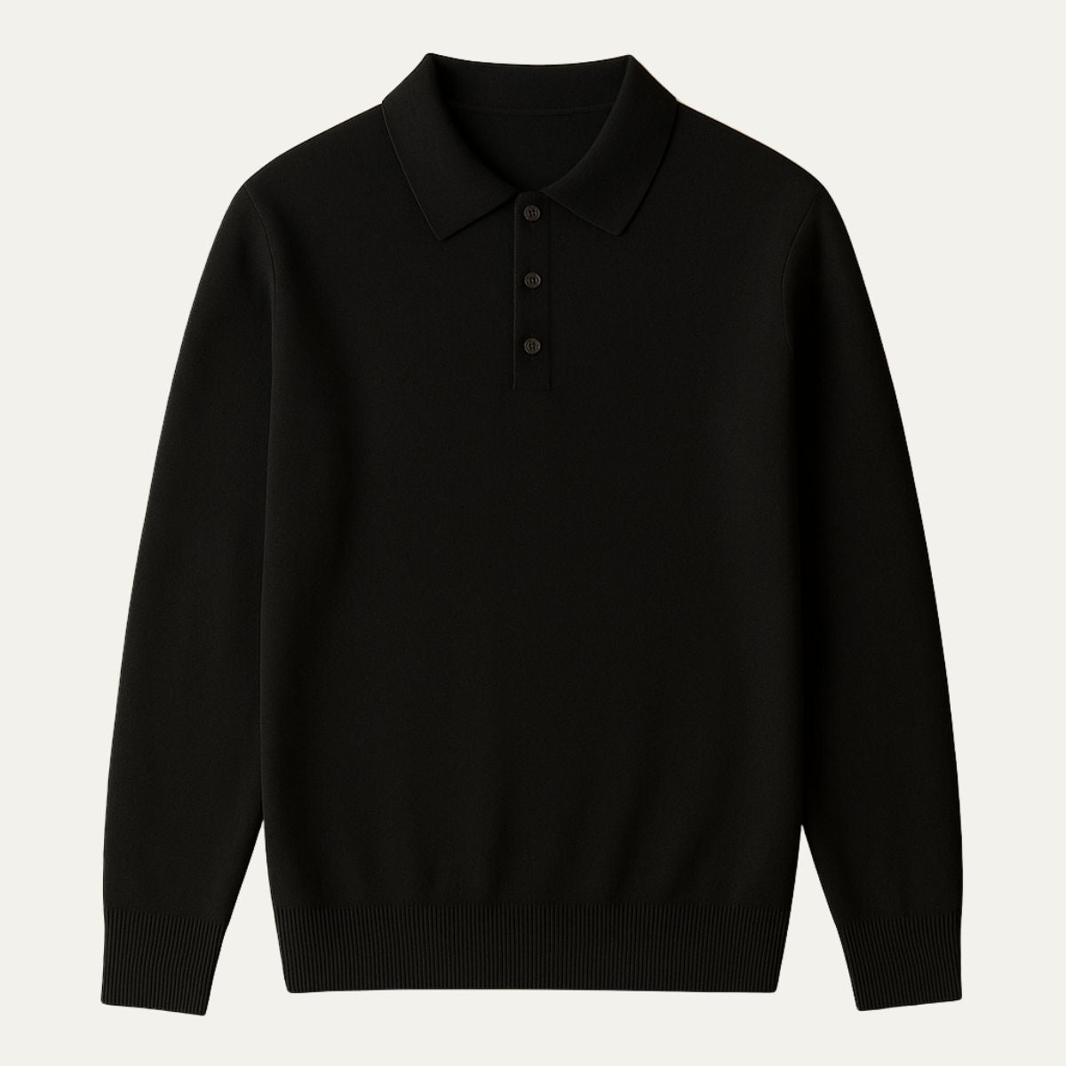 Classic Men's Long-Sleeve Polo Shirt - OutfitLondon