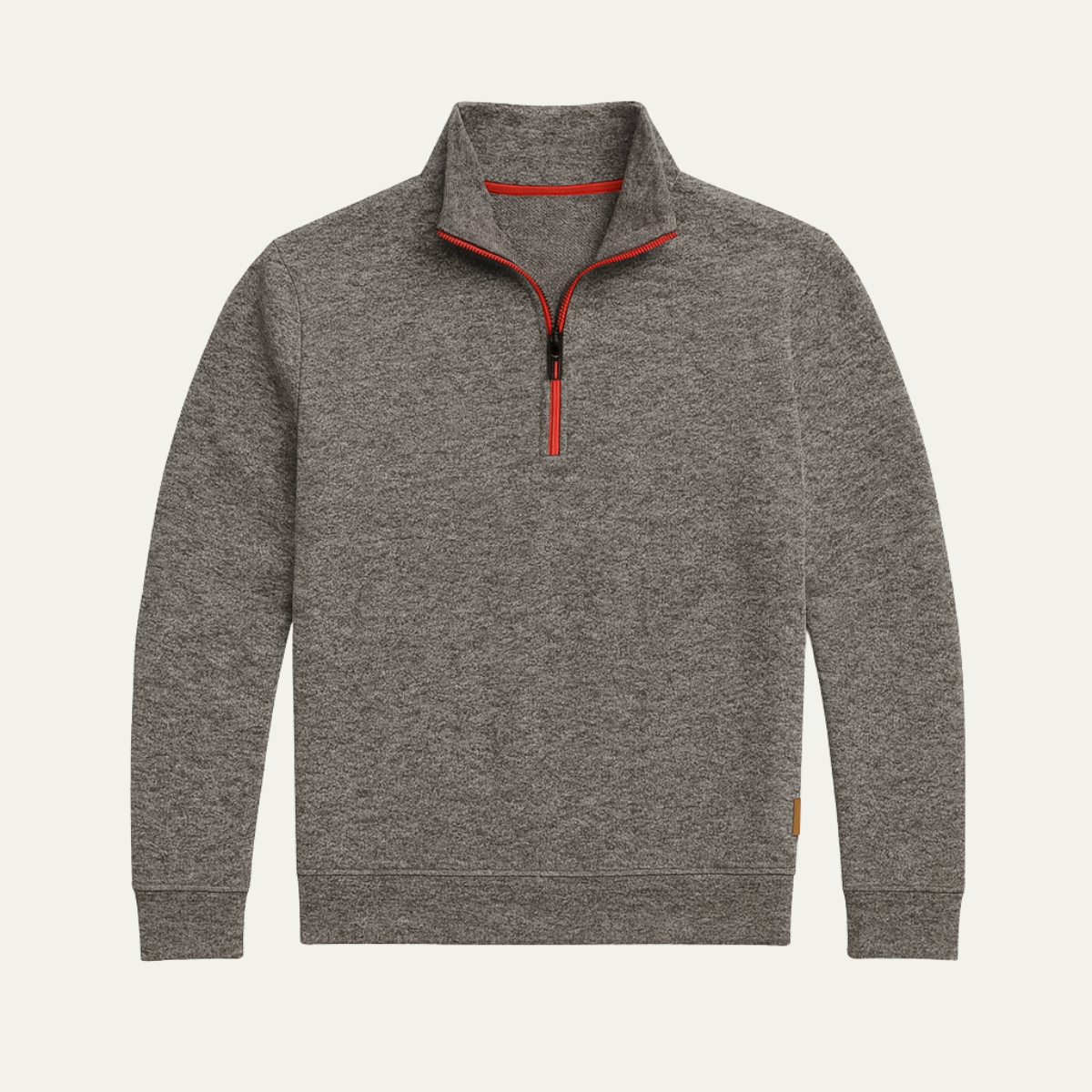 Men's Fleece Quarter Zip Pullover Jacket