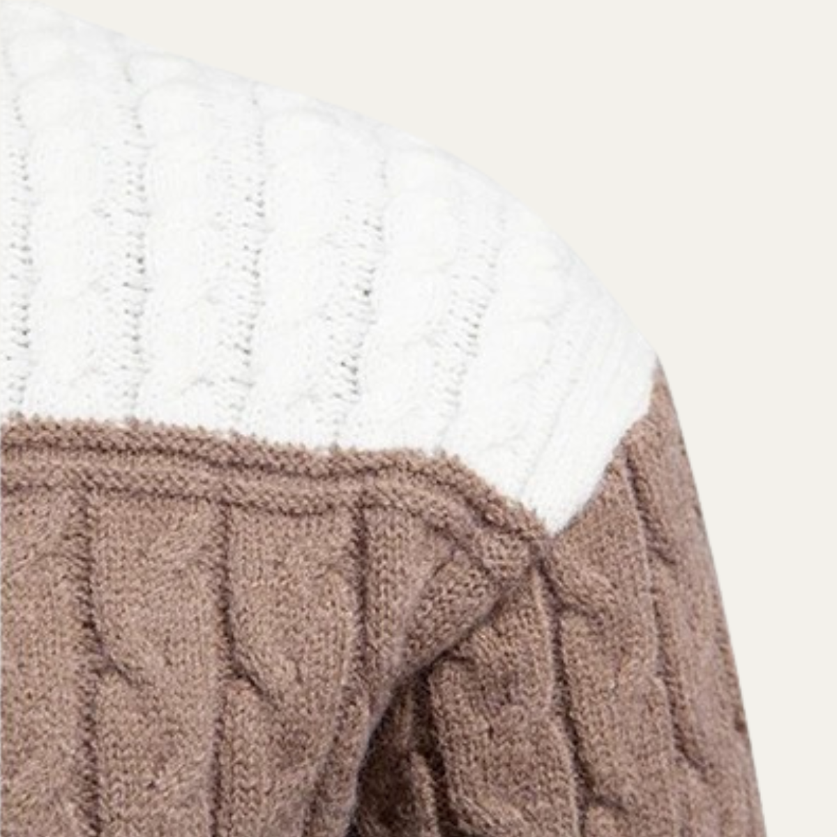 Men's Multicolor Crew Neck Sweater