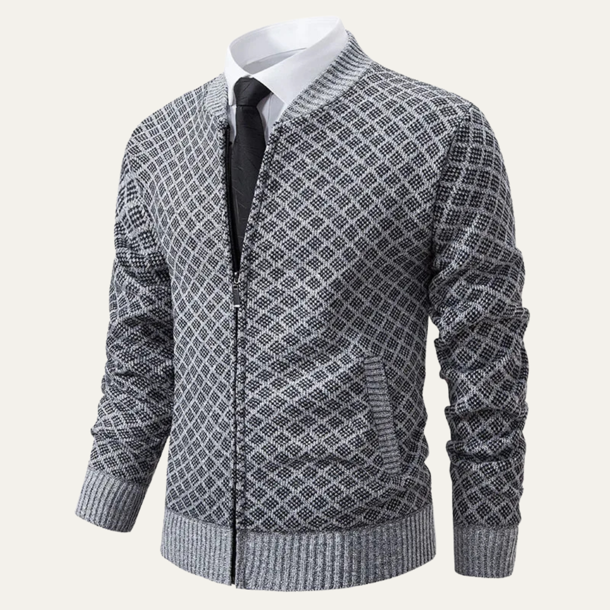 Men's Graphic Print Bomber Jacket