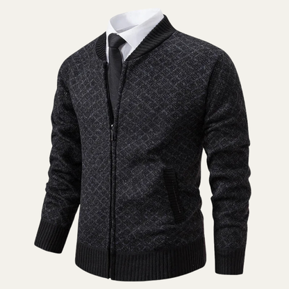 Men's Graphic Print Bomber Jacket