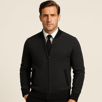 Men's Graphic Print Bomber Jacket