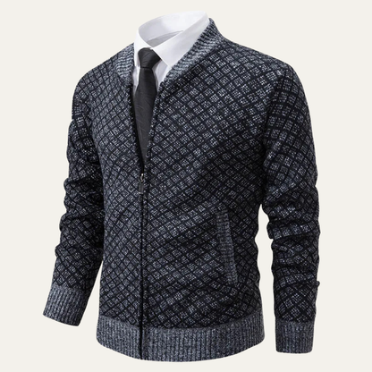 Men's Graphic Print Bomber Jacket
