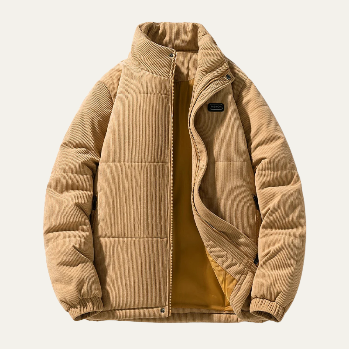 Warm Men's Quilted Puffer Coat