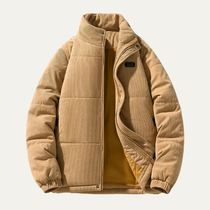 Warm Men's Quilted Puffer Coat