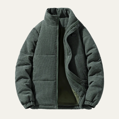 Warm Men's Quilted Puffer Coat