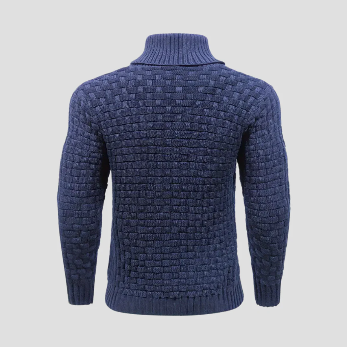 Men's Thick Cable Crew Neck Sweater