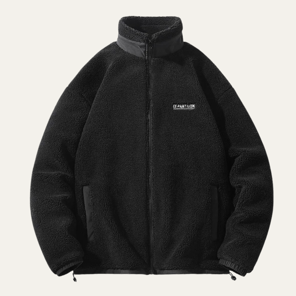 Men's Warm Fleece Lined Zip Up Jacket