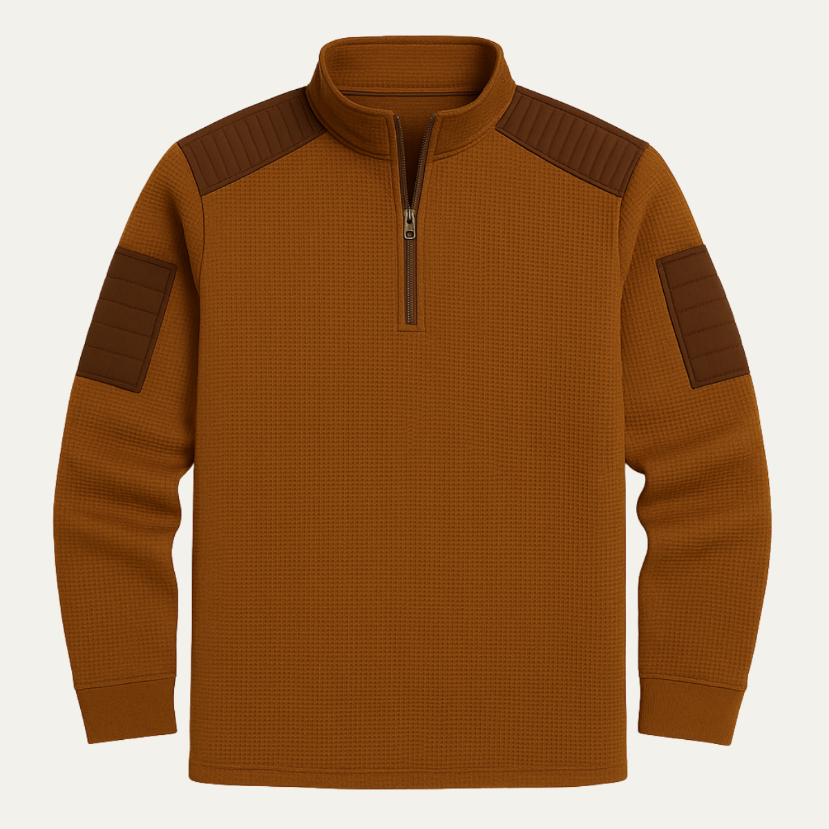 Men's Fleece Quarter Zip Pullover Shirt